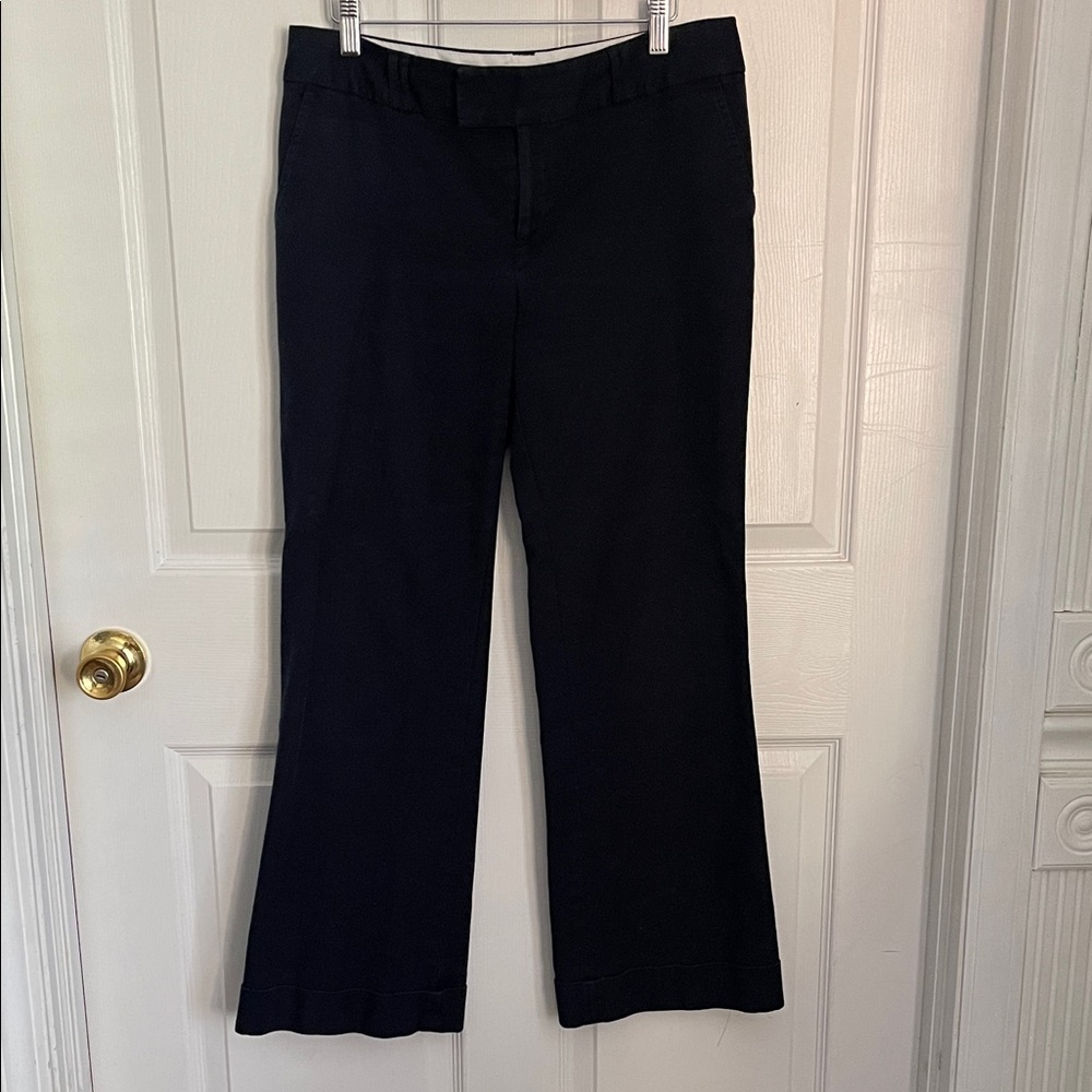 Banana Republic Navy Blue Boot Cut Pants